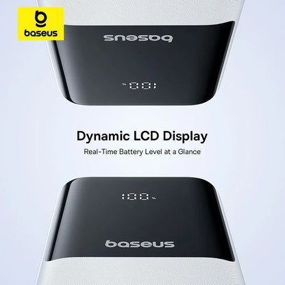 Baseus 20000mAh PD 22.5W Fast Charging Power Bank Dual Cable