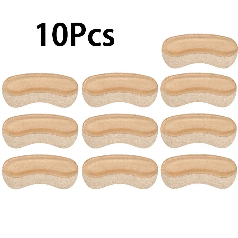 Silicone Heel Sticker Heels Protector Insoles Adjust Size Adhesive Non-slip Shoe Pads Pain Relief Foot Care Insert