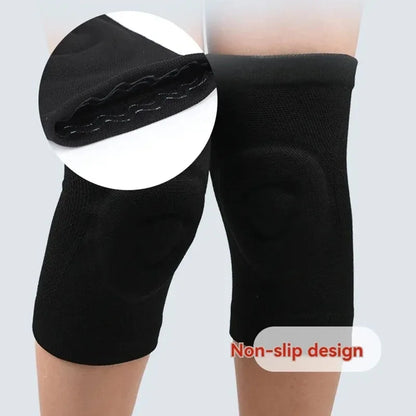 1Pcs Silicone Thin Knee Pads Fitness Dance Skating Sport sknee Pads Basketball Pressurized Cycling Roller Skating