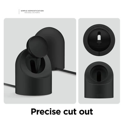 Silicone Charging Seat For Samsung Galaxy Watch 8/7/6/5 40/44mm Ultra 47mm Charging Stand Storage Seat Watch 6 8 Classic 47/43mm - Urbizia