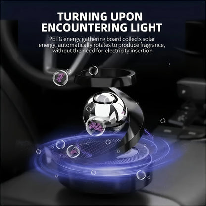 Solar-Powered Starry Sky Car Air Freshener