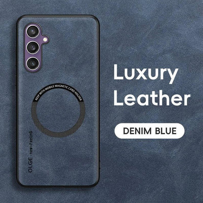 Magnetic MagSafe Leather Case for Samsung Galaxy Ultra Series