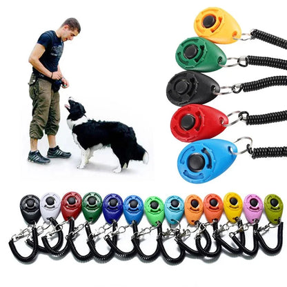 PaiPaitek Pet Training Clicker with Wrist Strap