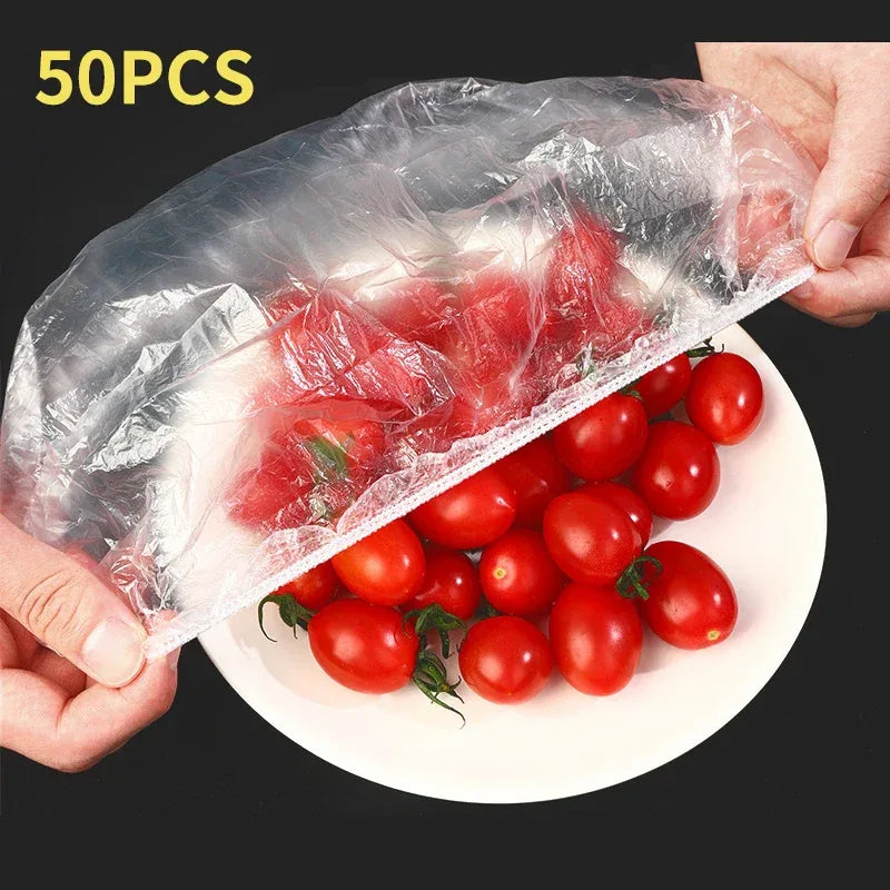 Reusable Elastic Food Covers for Bowls & Plates