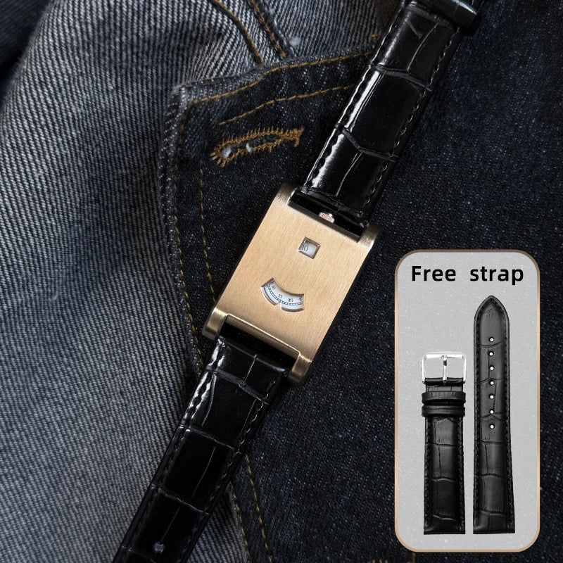 CILOA Men Square High Quality Men's Tank Watch Luxury Men's Watches Man Automatic Mechanical Men Steeldive Man Elegant Gift