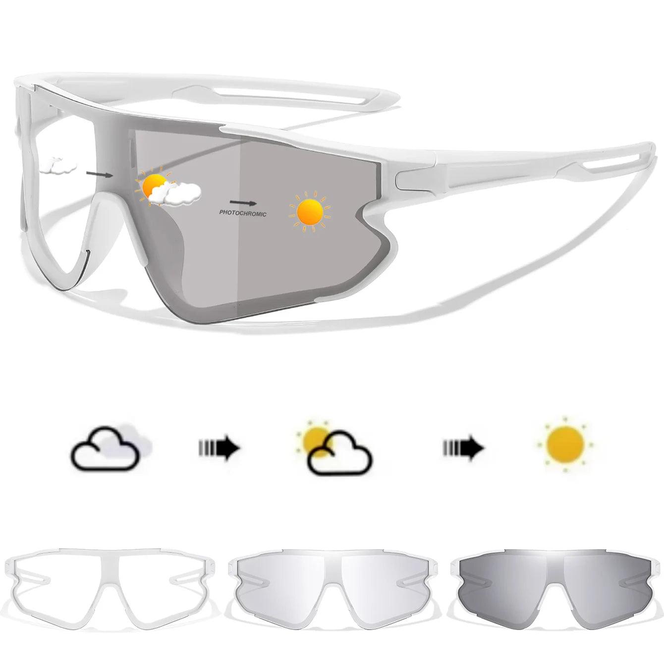 Photochromic Windproof Motorcycle & Cycling Goggles