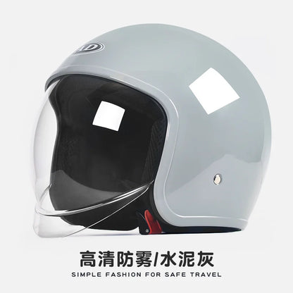 GB Certified Electric Vehicle Helmet for Men and Women All-season Universal Electric Vehicle Safety Helmet Motorcycles Winter