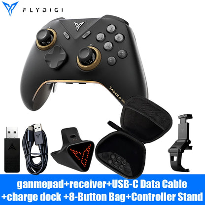 In Stock Flydigi Vader 5 Pro V2 global version Wireless Bluetooth Gamepad Controller Multi-Platform for PC NS2 Mobile Steam