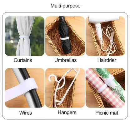3M Hook and Loop Fastener Cable Organizer Cable Ties Wire Winder Keeper USB Cables Management Protector Earphone Mouse Cord Ties - Urbizia