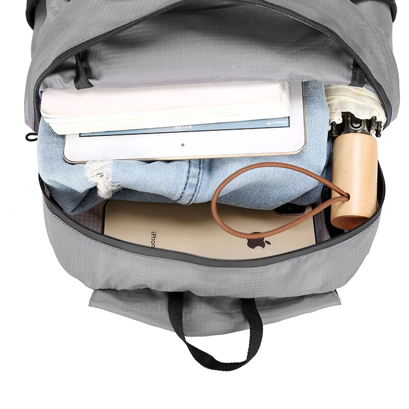 18L Portable Foldable Backpack Folding Mountaineering Bag Ultralight Outdoor Climbing Cycling Travel Knapsack Hiking Daypack