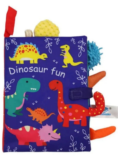 0-36M Baby Interactive Cloth Book – Early Learning & Sound Puzzle - Urbizia