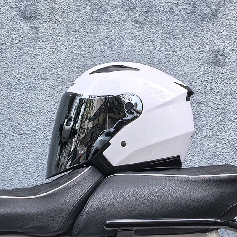 Motorcycle Helmet Male Female Four Seasons capacete para motocicleta cascos para moto Double Lens
