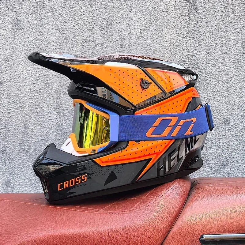 Off road racing motorcycle helmet bicycle speed drop DH full helmet rally off-road helmet