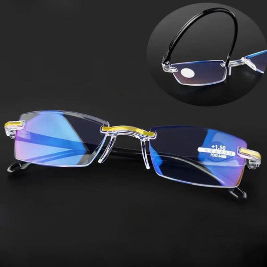 Frameless Anti Blue Light Reading Glasses +1.0 to +4.0