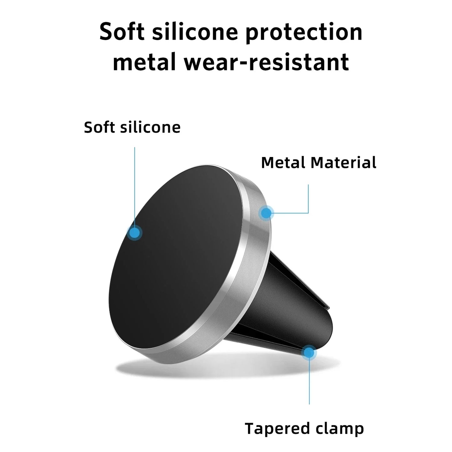 Air Vent Magnetic Car Phone Holder Magnet Smartphone Mobile Stand Cell GPS Support For iPhone 15 14 11 Xiaomi Mi Huawei Samsung
