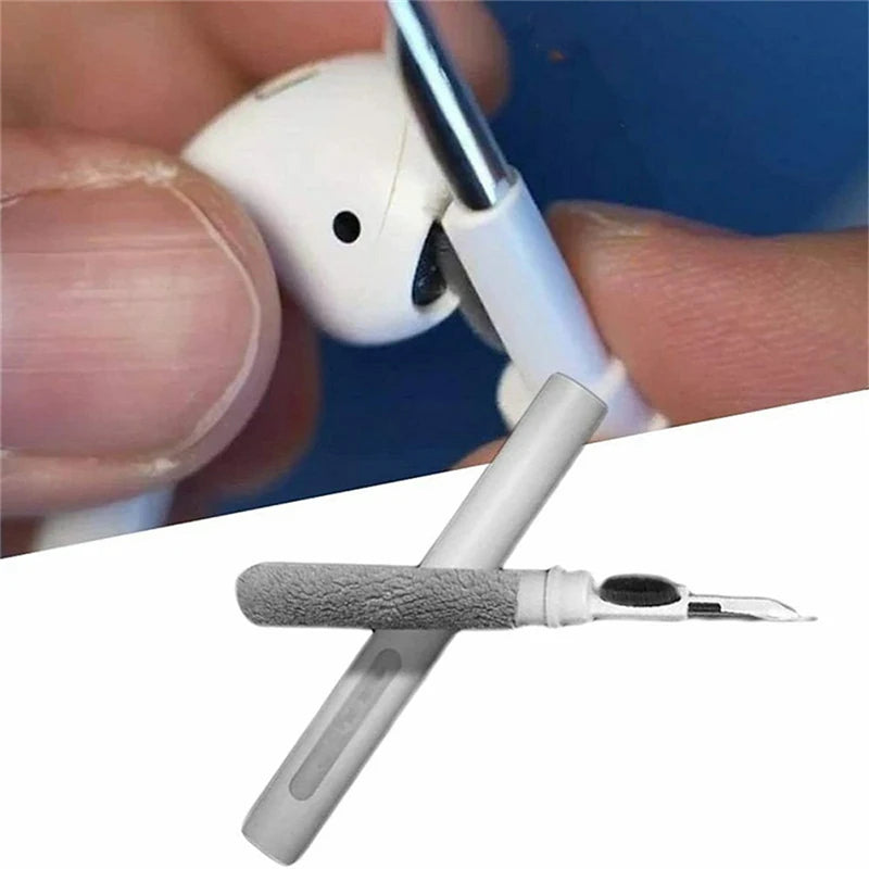 3-in-1 Earbuds Cleaning Pen – Bluetooth & Charging Case Cleaning Tool