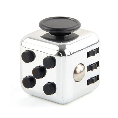 Solid Color Fidget Decompression Dice for Release Stress Autism Anxiety Relieve Adult Kids Stress Relief Anti-Stress Fingertip