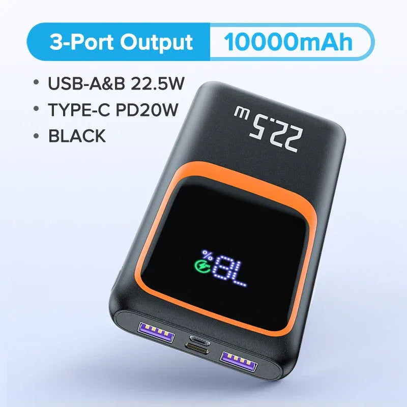 20000mAh Fast Charging Power Bank 22.5W PD Portable