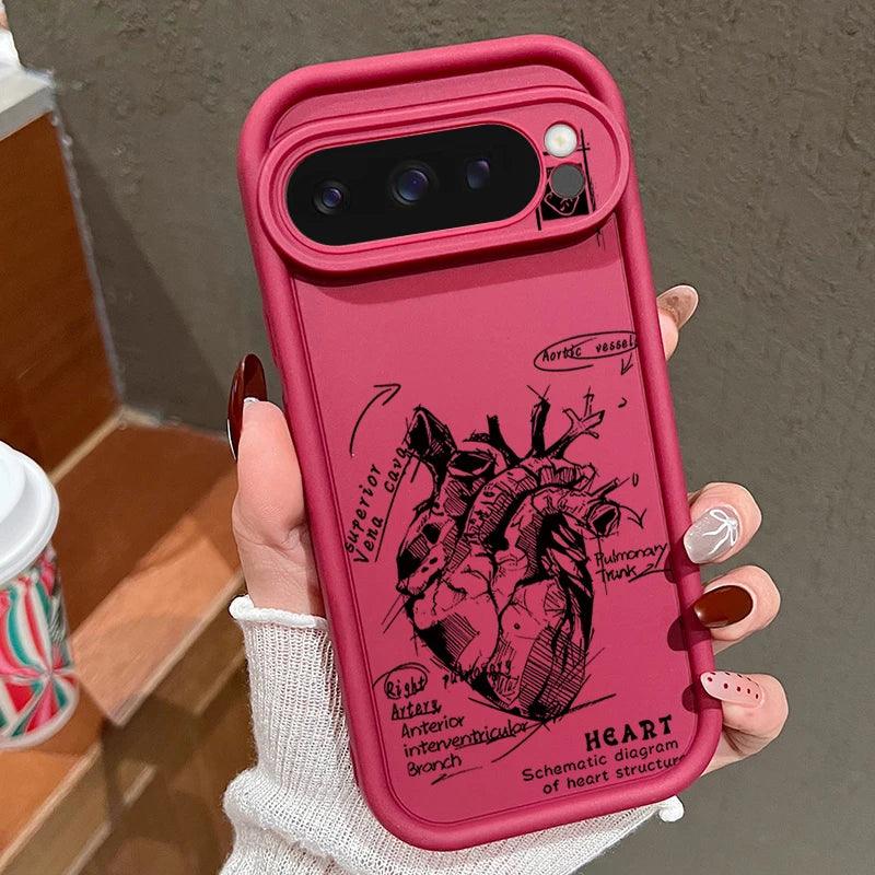 Creative Pattern TPU Case for Google Pixel Series