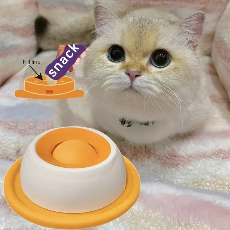 Lick Toys For Dogs Interactive Dog Toys Slow Feeder Food Dispenser For Puppy Training Enrichment Cat Feeding Crate Accessory - Urbizia