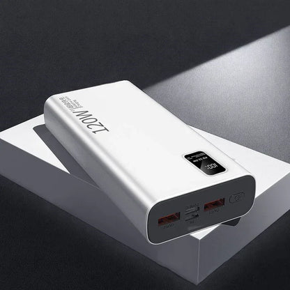 For Xiaomi Original 50000mAh Powerbank External Spare Battery Portable Charger Super Fast Charging For iPhone Samsung Power Bank