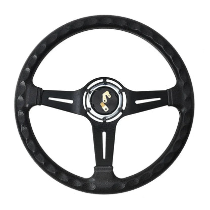 Universal 14 Inch PU Auto Racing Steering Wheels Deep Corn Drifting Sport Steering Wheel