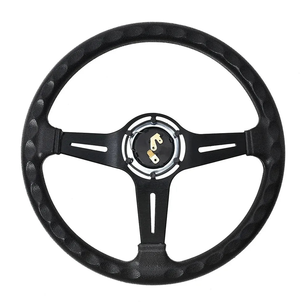 Universal 14 Inch PU Auto Racing Steering Wheels Deep Corn Drifting Sport Steering Wheel