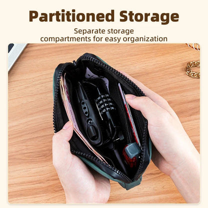 ROCKBROS Phone Bag Daily Use Small Size Lightweight Portable Multifunctional Hand Bag Zipper Storage Coins Wallet Commute Bag