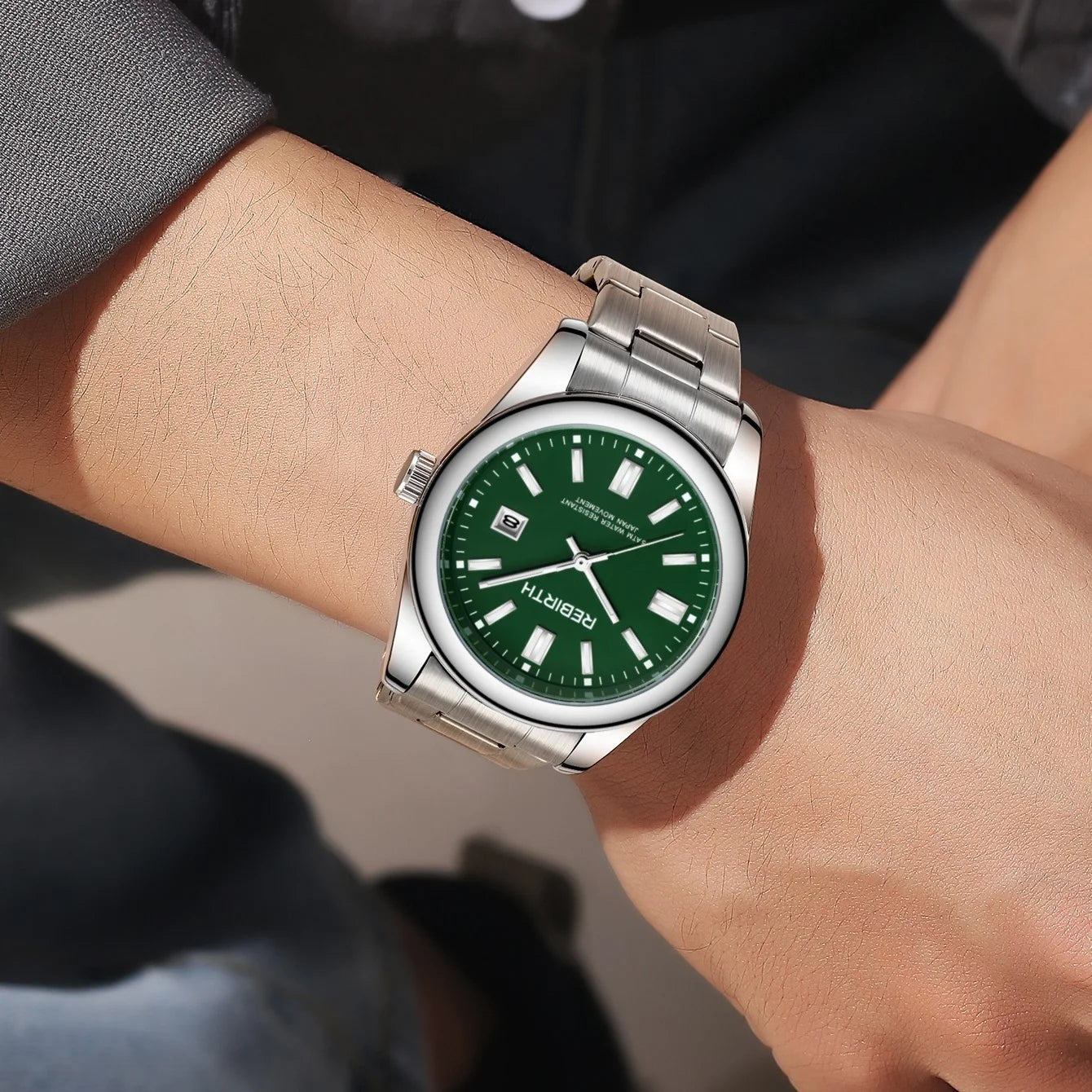 Business Elegant Casual Versatile Generous Quartz Watch Suitable for Daily Wear