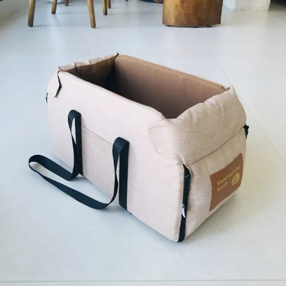 Dog Car Seat Bed Car Central Dog Car Seat Bed Portable Dog Carrier for Small Dogs Cats Safety Travel Bag Dog Accessories - Urbizia