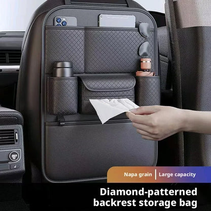 High-Capacity Car Seat Gap Organizer Box Cup Holder Anti Kick Strip Interior Crevice Organizer For All Car Modification Parts