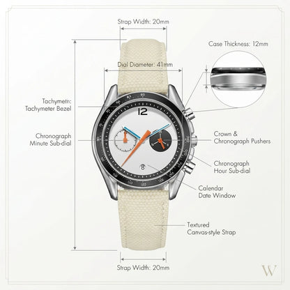 CILOA Watches Men Elegant High-End Men's Luxury Movement Wrist Men's Gift Waterproof Watch Man