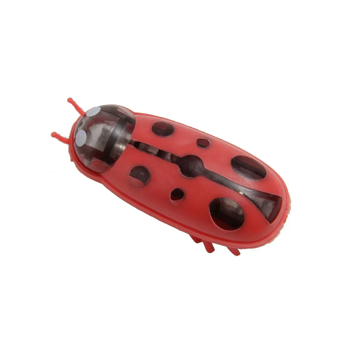 Mini Electric Bug Pet Dog Cat Toy Interactive Cute Ladybird Beetle Animal Shape Cat Toys Walking Insect Cat Playing Supplies - Urbizia