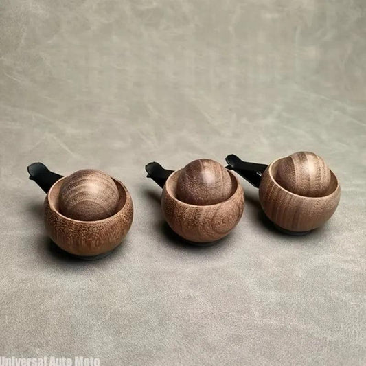 Car & Home Essential Oil Diffuser - Made of Wood Mini Cute Natural Fragrance Diffuser Suitable for Bedroom Living Room Bathroom
