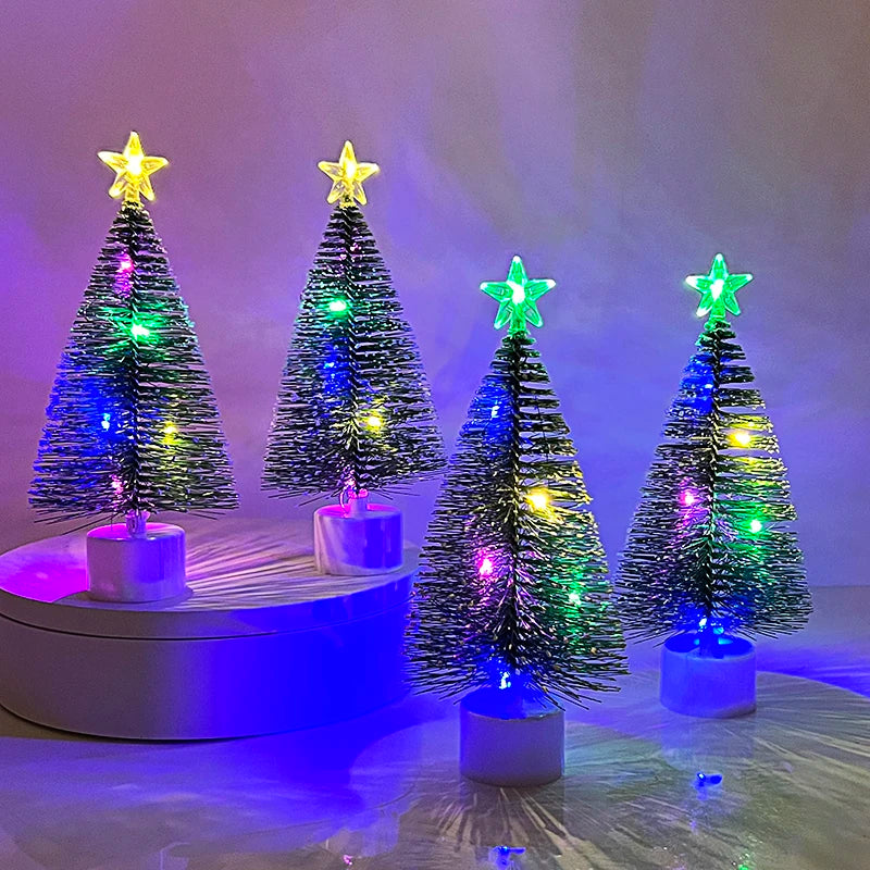 Luminous Mini Christmas Tree – Desktop Ornament