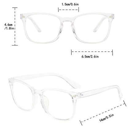 Retro Rivet Anti Blue Light Glasses Frame Unisex