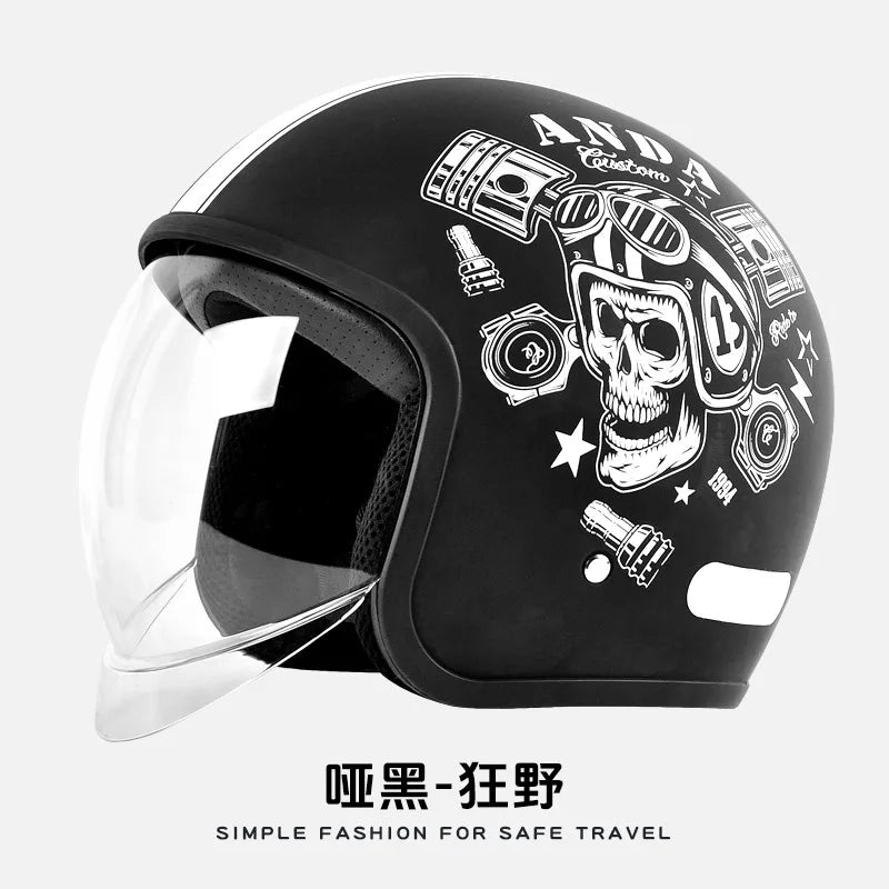 GB Certified Electric Vehicle Helmet for Men and Women All-season Universal Electric Vehicle Safety Helmet Motorcycles Winter