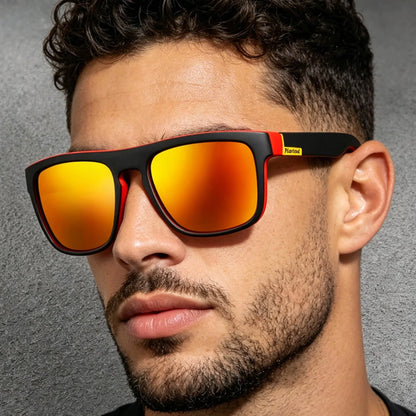 Fishing Glasses Fishing Polarized Square Sunglasses Sports Driving Fishing Shades Outdoor Eyewear for Cycling Travel Daily Wear