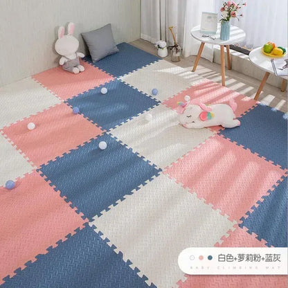 16pcs Foam Baby Play Mat – Interlocking Puzzle Floor Tiles - Urbizia