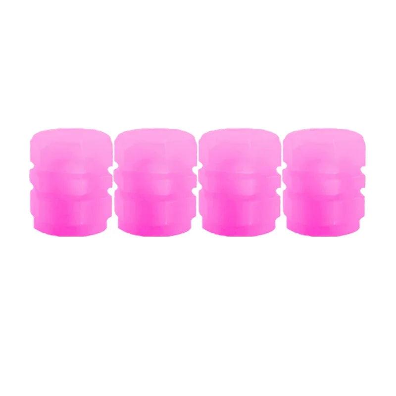 Luminous Fluorescent Car Tire Valve Stem Caps