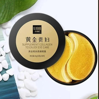 Golden Collagen Eye Mask for Hydration & Dark Circles