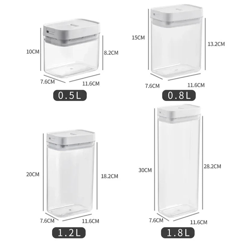Airtight Pasta Storage Container Large Capacity Jar