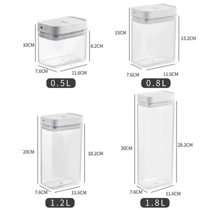 Airtight Pasta Storage Container Large Capacity Jar