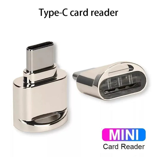 USB-C TF Card Reader OTG Multi-Function SD Memory Adapter