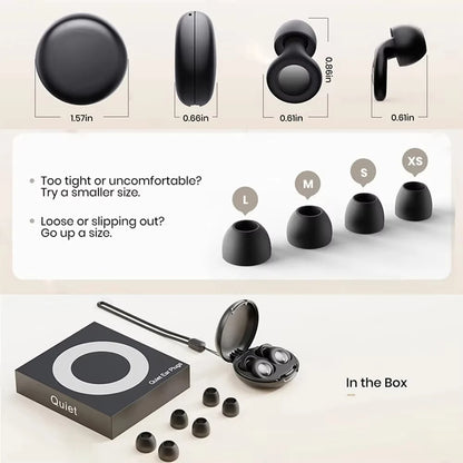 1Set Ear Plugs for Sleeping Sleep Aid Noise Reduction Super Soft Reusable Hearing Protection Anti Noise Earplugs for Travel Work
