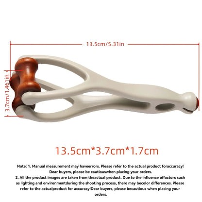 Finger Massager Dual-Row Roller Design Easy Use Relieve Finger Fatigue Promote Blood Circulation Portable Roller Finger Massager