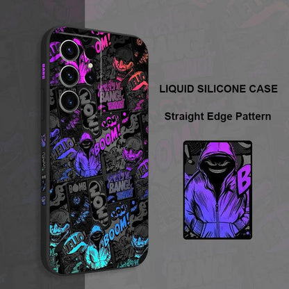 Clown Art TPU Case for Samsung Galaxy S25–S10 Series