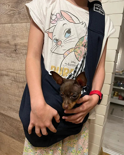 Adjustable Pet Dog Carrier Bag Outdoor Travel Puppy Single Shoulder Bags Dogs Comfort Sling Handbag Corgi Puppy Tote Pouch - Urbizia