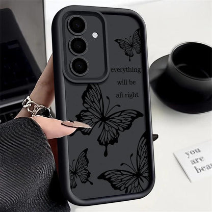 Butterfly Soft Silicone Case for Samsung Galaxy Series