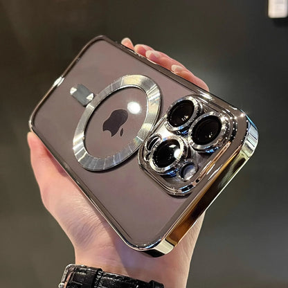 Luxury Magnetic Clear Case for iPhone Shockproof